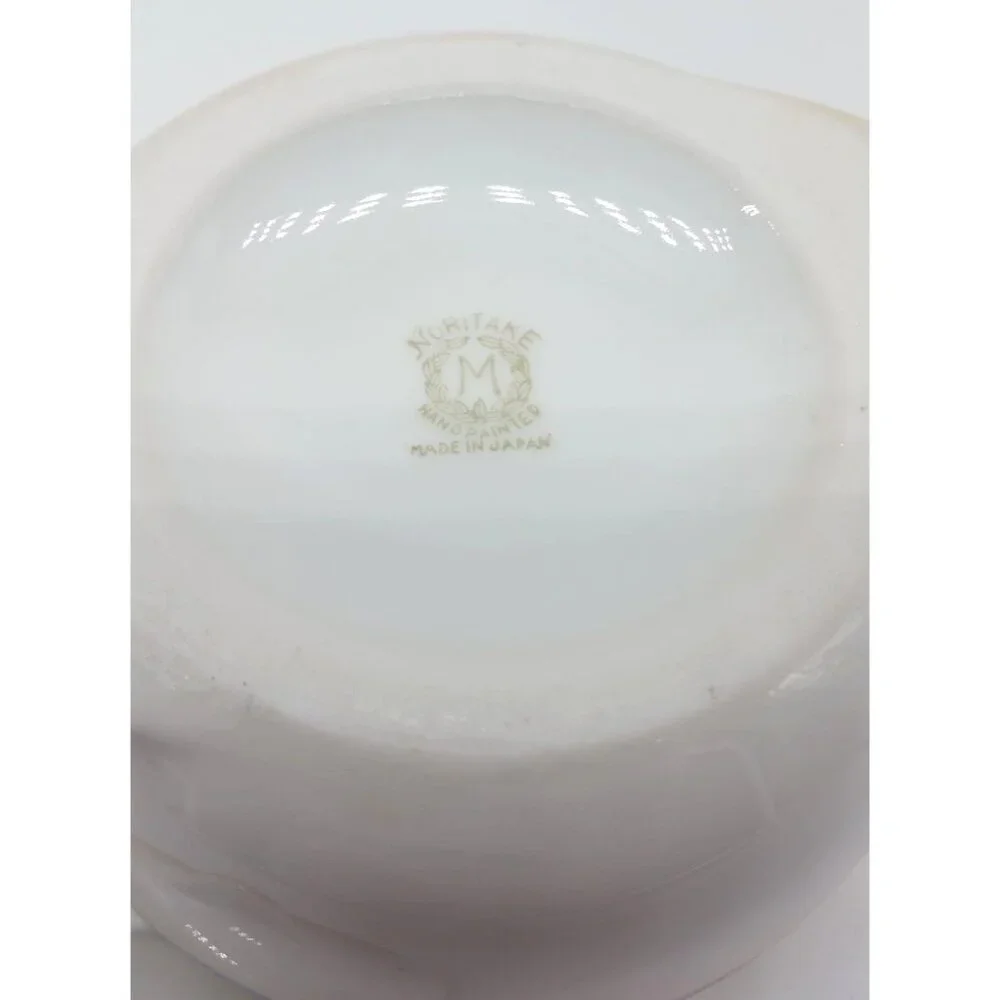 Antique Noritake Morimura Hand painted Sugar bowl